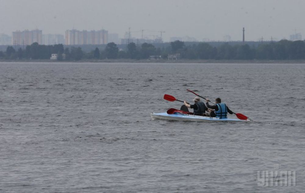 Переход по Днепру к Черному морю на веслах