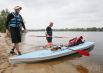 Переход по Днепру к Черному морю на веслах
