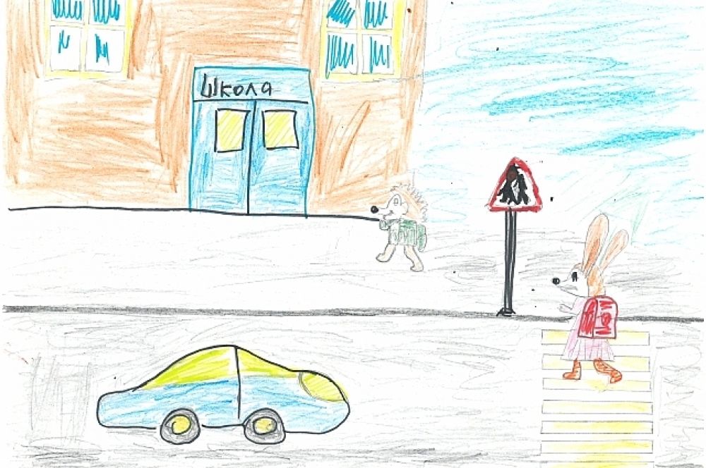 Конкурсная работа Бахтигареева Рената, 6 лет.