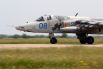 Боевой самолет на учениях в Николаеве