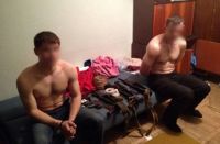Задержанные диверсанты