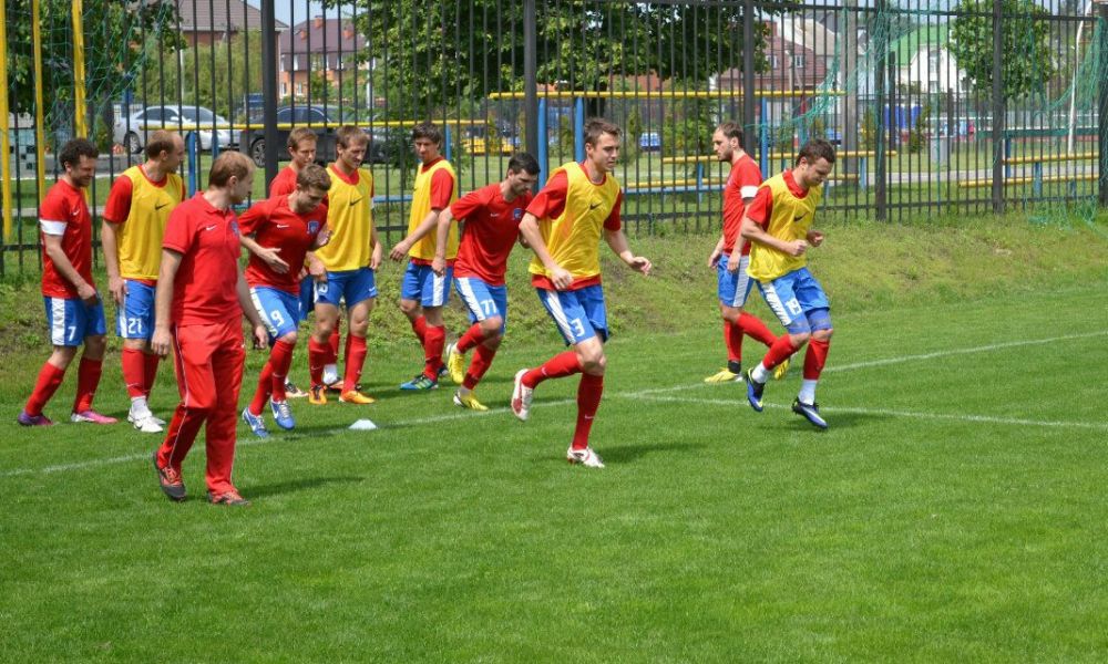 Разминка игроков «Арсенала»