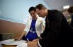 Кандидат в президенты Олег Ляшко проголосовал на выборах