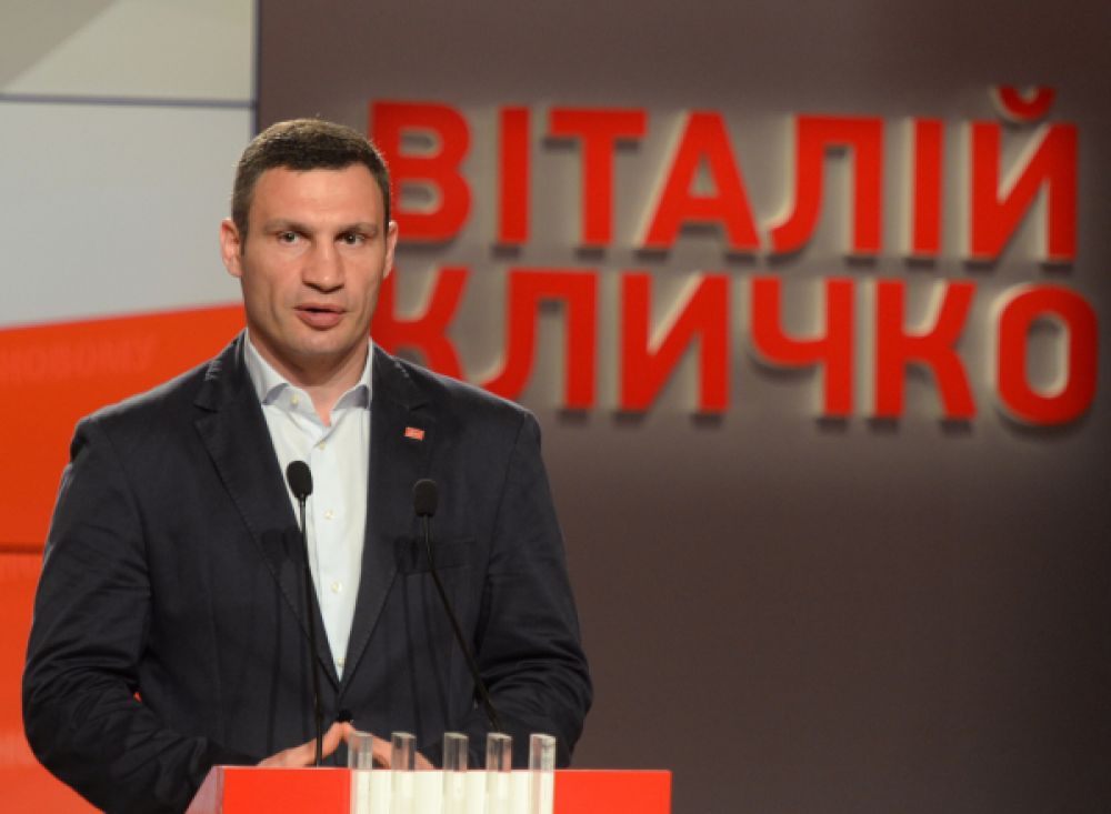25 мая 2014 года Кличко одержал победу на выборах мэра Киева, набрав 57% голосов.