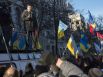 В ноябре 2013 года Кличко, Яценюк и Тягнибок встали во главе массовых акций протеста на Украине.