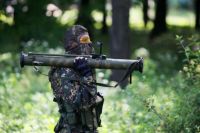 Боевик в Донецке