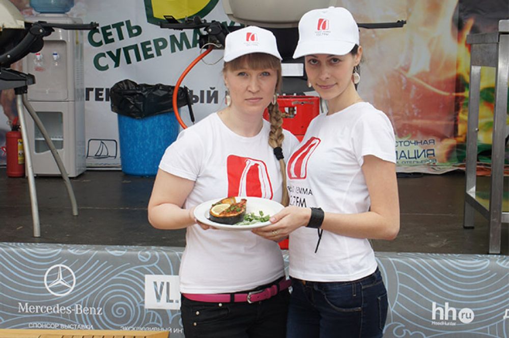 Блюдо выносится на суд жюри.