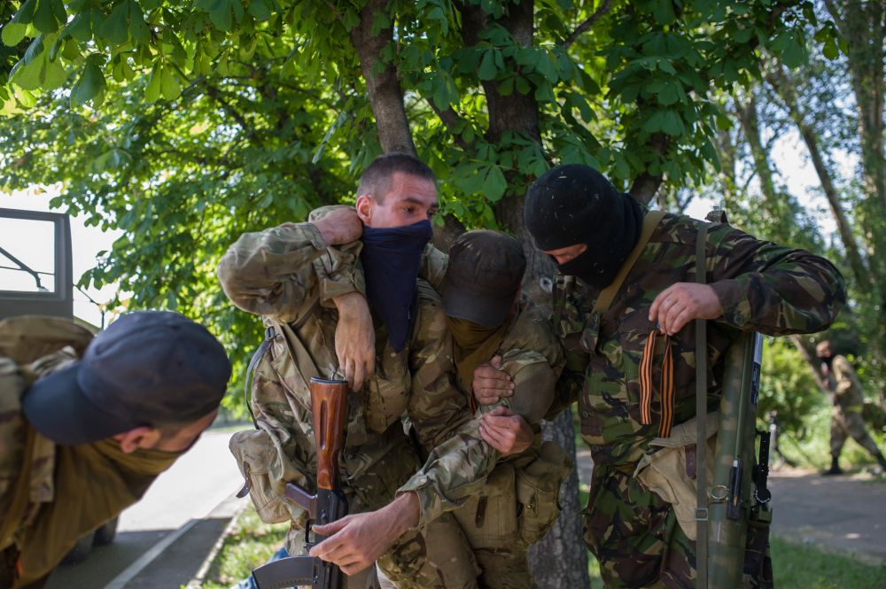 Некоторые из боевиков получили ранения в ходе АТО