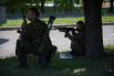 На вооружении у боевиков имеются АМК и гранатометы