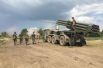 Танки и БМП украиских силовиков