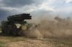 Танки и БМП украиских силовиков