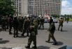 Боевики в центре Донецка