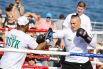Боковой удар от боксера Александра Усика