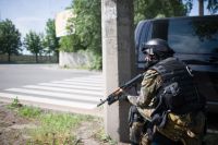 Боевики в Донецке