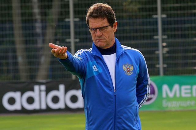 Фабио Капелло - главный тренер сборной России по футболу