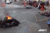 Несогласные с действиями коммунальщиков активисты жгут автопокрышки