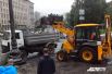 Баррикаду на улице Грушевского убрали после длительных переговоров