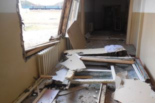 Последствия взрыва в помещении