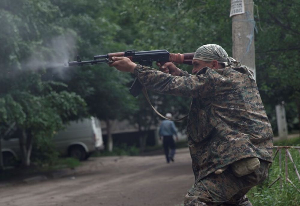 Боевики ЛНР