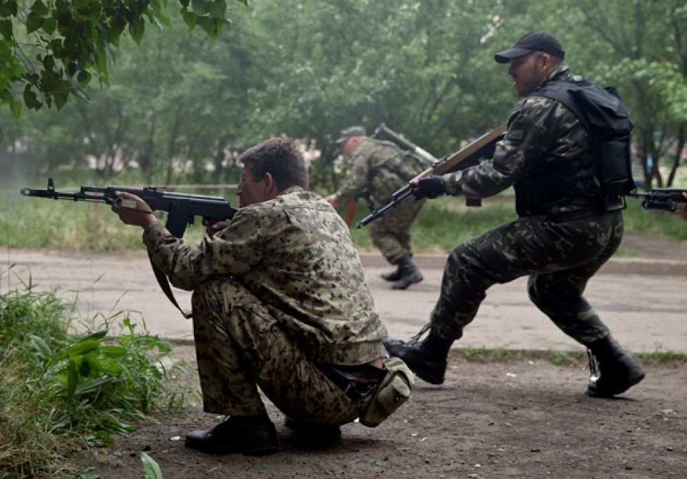 Боевики ЛНР