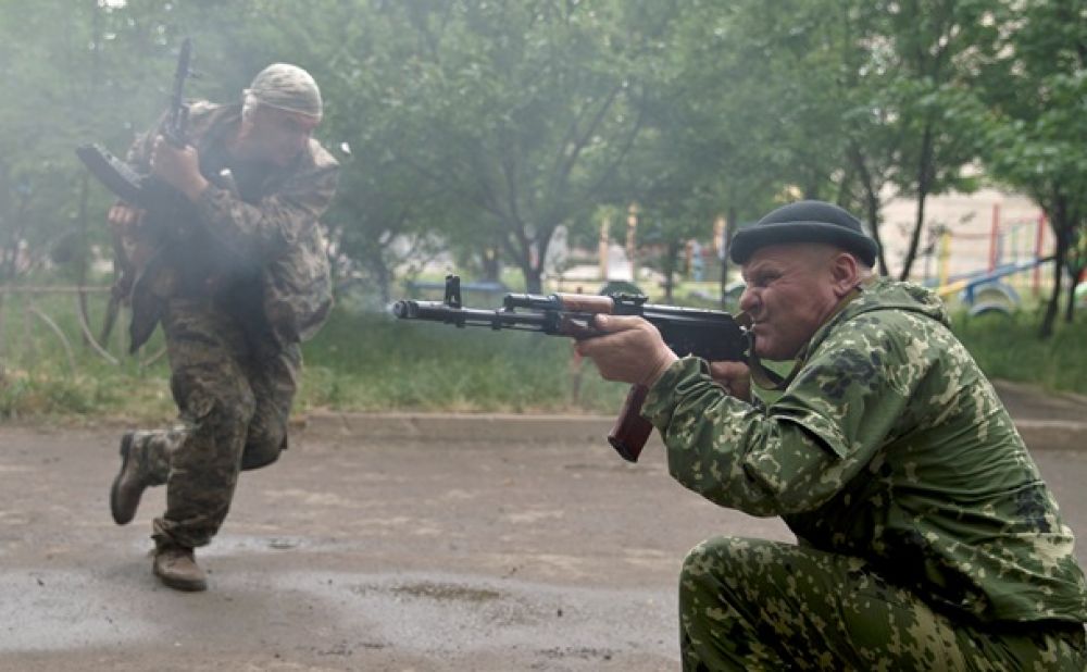 Боевики ЛНР