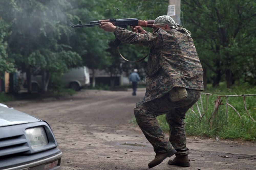 Боевики ЛНР