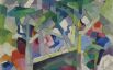 За $ 2,9 млн. была продана на Christie’s картина Аристарха Лентулова «Пейзаж с мостом. Кисловодск». Перед началом торгов именно этому произведению прочили место топ-лота с эстимейтом от $ 2,5 до $ 4 млн. Это полотно Лентулов написал в 1913 году под влиянием кубофутуризма — авангардного направления в живописи, ставшего популярным среди российских художников начала XX века. 