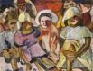 На вечерних торгах Sotheby’s другое полотно Аристарха Лентулова — «Дети с зонтами» — ушло за $ 3,5 млн. Это произведение было написано в период расцвета художественной группы «Бубновый валет», одним из основателей которой был Лентулов, а вдохновением послужило лето, проведенное художников в Крыму в 1912 году. 