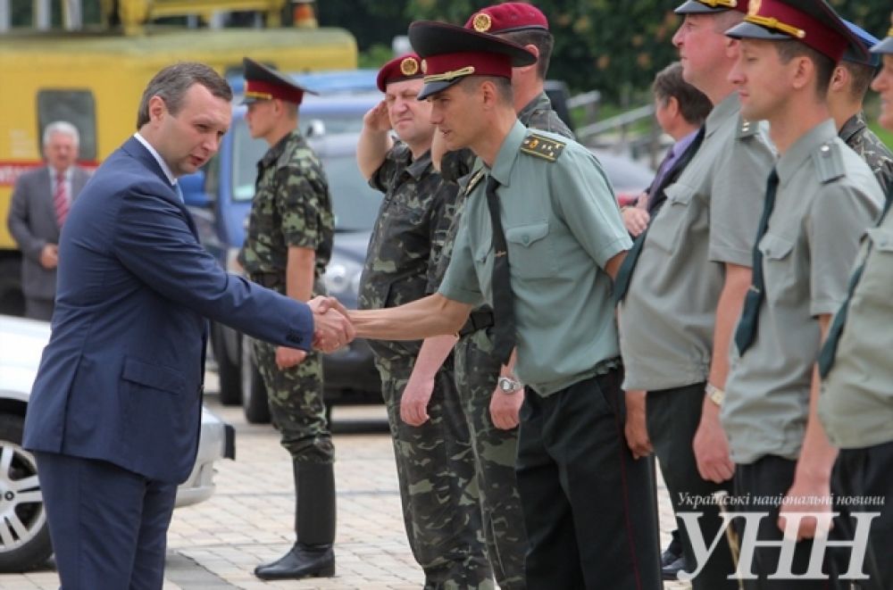 Репетиция инаугурации президента Украины Петра Порошенко