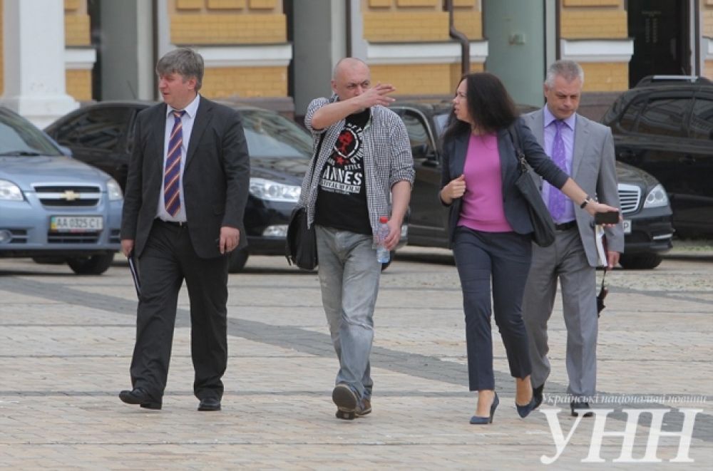 Репетиция инаугурации президента Украины Петра Порошенко