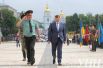 Репетиция инаугурации президента Украины Петра Порошенко