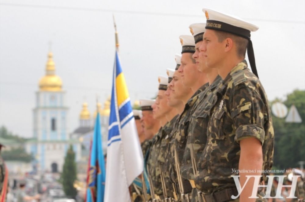 Репетиция инаугурации президента Украины Петра Порошенко