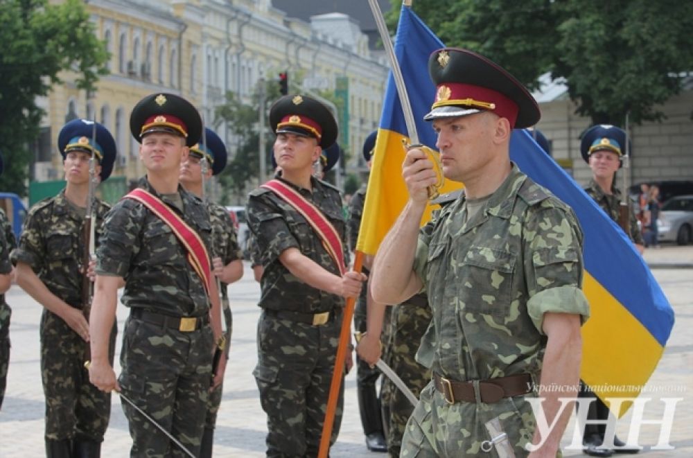 Репетиция инаугурации президента Украины Петра Порошенко