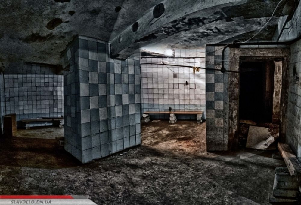 Бомбоубежище в Славянске