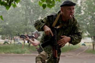 Боевики Луганска