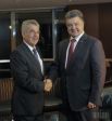 Петр Порошенко и Хайнц Фишер
