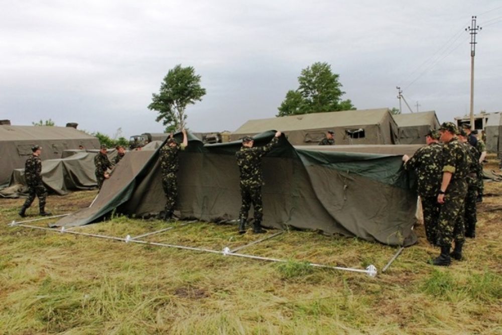 Военный госпиталь для бойцов АТО