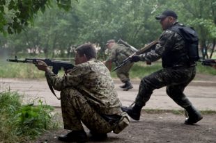 Боевики на Донбассе
