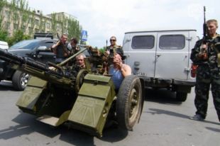 Боевики на Донбассе