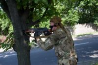 Боевик на Донбассе