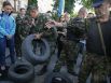 Штурм Госпогранслужбы в Киеве