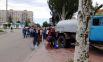 Очереди за водой в Славянске