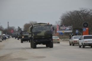 Колонна техники