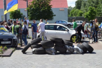 Пикет у посольства РФ в Киеве