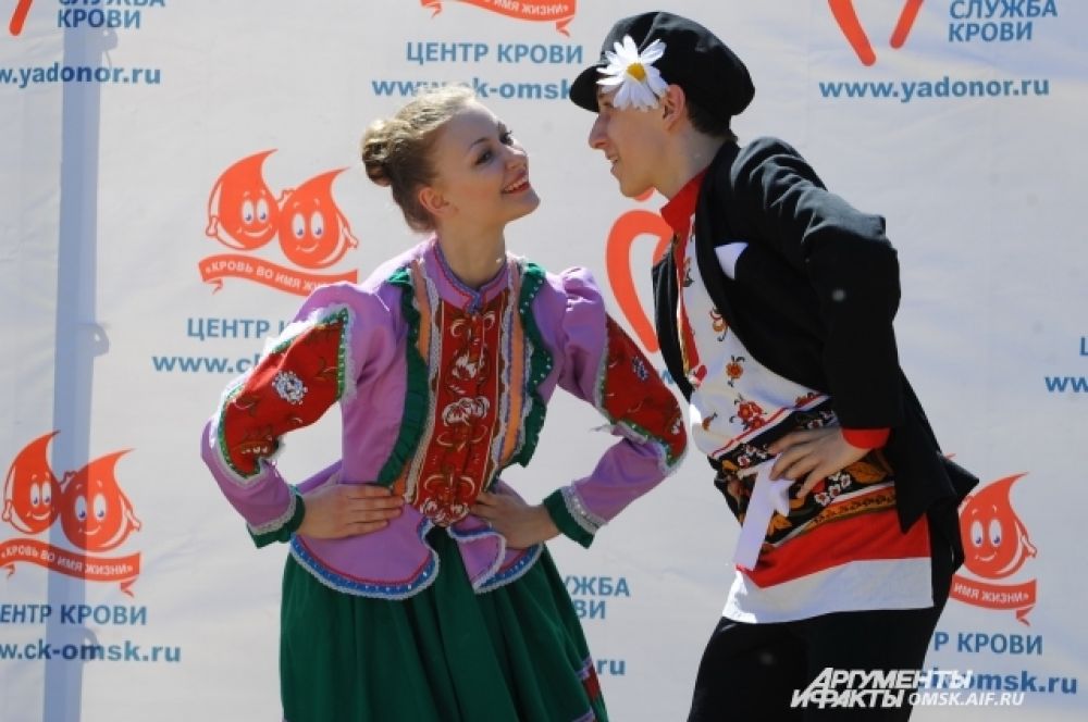 День донора крови в Омске.