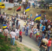 Проукраинская акция в Одессе