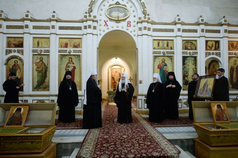 В храме в честь иконы Божией Матери «Всех скорбящих Радость» в Рязани и Рязанского кремля»