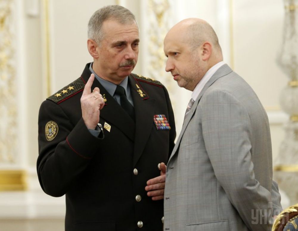Михаил Коваль и Александр Турчинов
