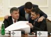 Арсен Аваков, Владимир Гройсман и Виталий Ярема