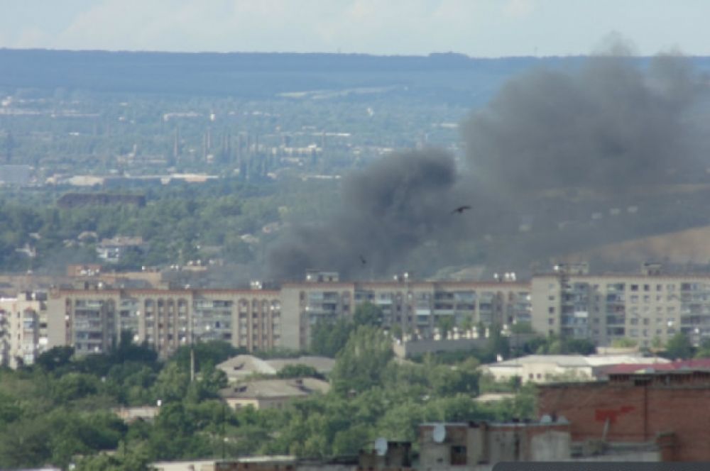 Боевики обстреляли Краматорск